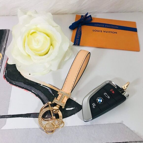 Keychain Luxury Modern Design -BEIGE - Picture 3 of 10